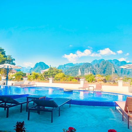 Vang Vieng Garden Resort Exterior foto