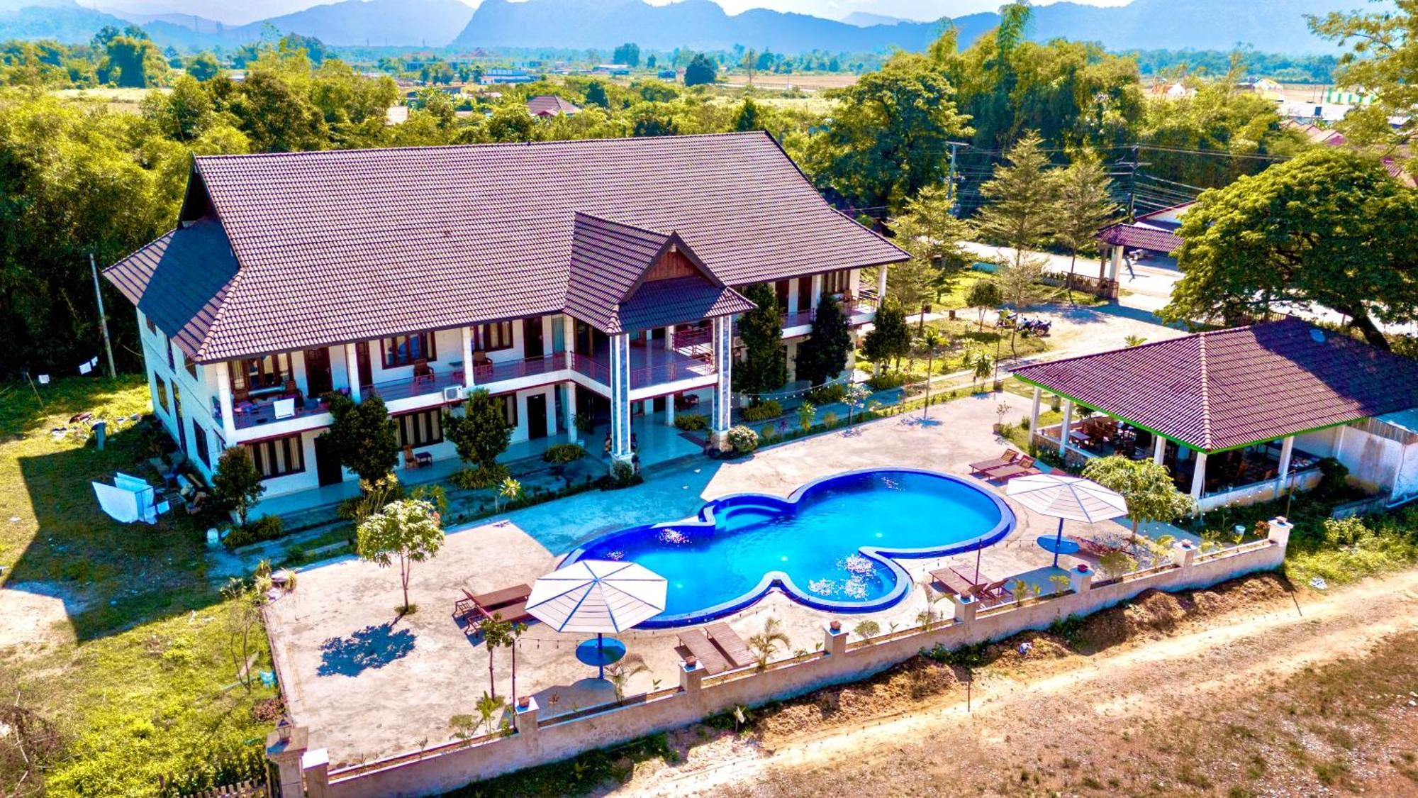 Vang Vieng Garden Resort Exterior foto
