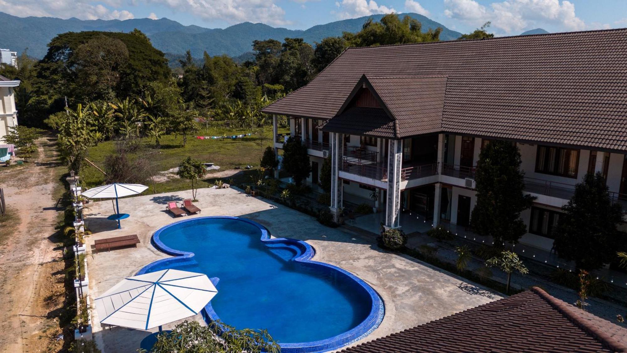 Vang Vieng Garden Resort Exterior foto